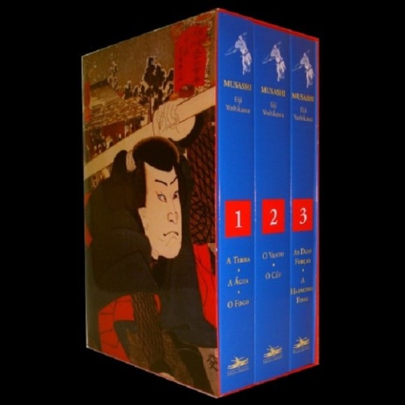 BOX MUSASHI (3 VOLUMES): TERRA, AGUA, FOGO / VENTO, CEU / AS DUAS FORÇAS, A  HARMONIA FINAL - 1ªED.(2008) - Eiji Yoshikawa - Livro
